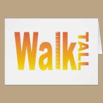 Walk Tall cards