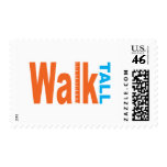 Walk Tall Postage Stamp