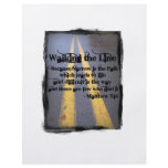 Walk The Line flyers