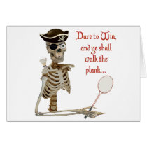 Walk the Plank Badminton Cards
