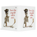 Walk The Plank Hockey 3 Ring Binder