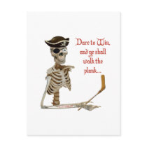 Walk The Plank Hockey Postcards
