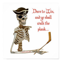 Walk The Plank Hockey Poster