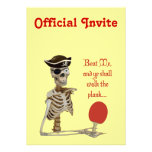 Walk the Plank Ping Pong Personalized Invite
