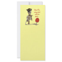 Walk the Plank Ping Pong Rack Card