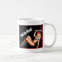 Walk the Plank - Pirate Girl Mug