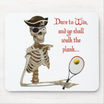 Walk the Plank Pirate Tennis Mouse Pad