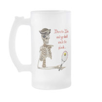 Walk the Plank Pirate Tennis Coffee Mug