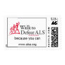 Walk to Defeat ALS Stamp Walk to Defeat ALS Stamp