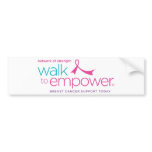 Walk to Empower Bumper Sticker