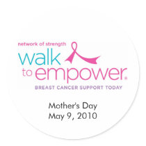 Walk to Empower Sticker