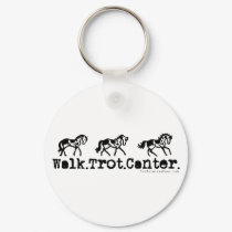 Walk Trot Canter keychains
