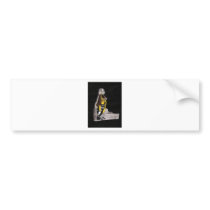 Walk Walk Fashion Birdie Bumper Sticker