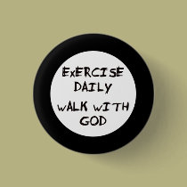 Walk with God buttons
