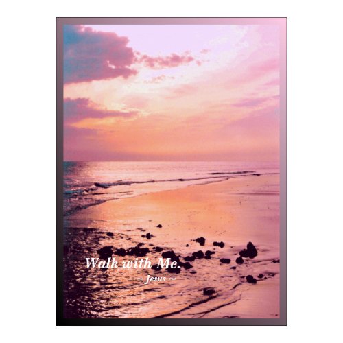 Walk with Me POSTER print