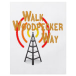 Walk Woodpecker Way flyers