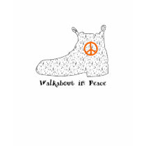 Walkabout in Peace (Music) t-shirts