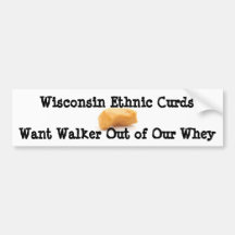 Walker Curds & Whey Bumper Sticker