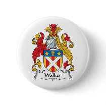 Walker Family Crest Pinback Buttons
