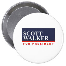 WALKER FOR PRESIDENT (Banner) Button