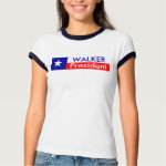 Walker for President shirt