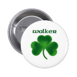 Walker Shamrock Button