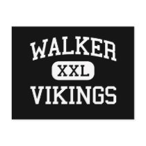 Walker - Vikings - High School - Jasper Alabama postcards