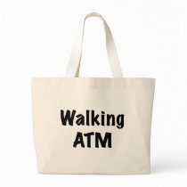 Walking ATM Tote Bag