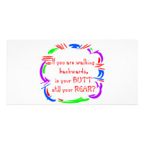 Walking Backward Photo Cards