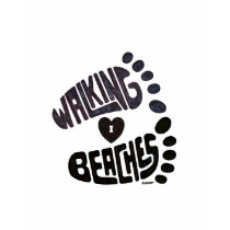 WALKING BEACHES t-shirts