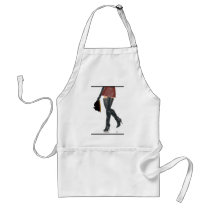 Walking Boots Apron by uniqueandkinky Walking Boots Apron