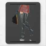 Walking Boots Mouse Pad