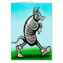 Walking Dillo cards by FunGraphix Walking Dillo cards