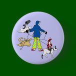 Walking Flyball Dogs