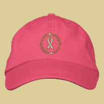 Walking for a Cure Embroidered Baseball Cap embroidered hats