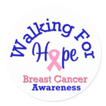 Walking For Hope For My Best Friend stickers by shopforawareness Walking For Hope For My Best Friend stickers