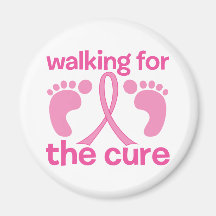 Walking For The Cure Refrigerator Magnets
