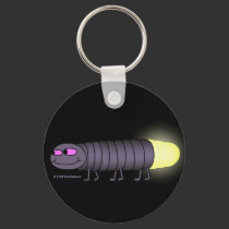 Walking Glowworm Keychain