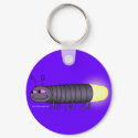 Walking Glowworm Keychain