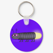 Walking Glowworm Keychain by rclord Walking Glowworm Keychain