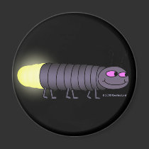 Walking Glowworm Magnet