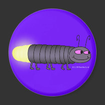 Walking Glowworm Magnet