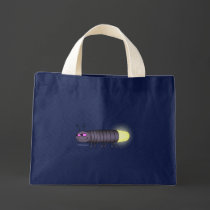 Walking Glowworm Navy Blue Bag