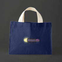 Walking Glowworm Navy Blue Bag
