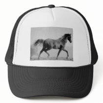 Walking Horse Black & White hats by made_in_atlantis Walking Horse Black & White hats