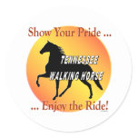 Show Your Pride Enjoy The Ride Tennessee Walking Horse Gifts T-shirts