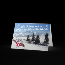 Walking in a Wiener Wonderland cards
