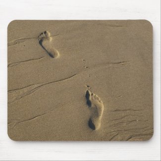 Walking in the Sand-Mousepad mousepad