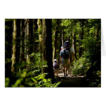 Walking in the woods cards by kcparks Walking in the woods cards