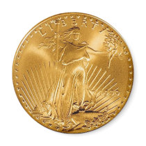 Walking Liberty 1 Dollar Gold Coin Refrigerator Magnets